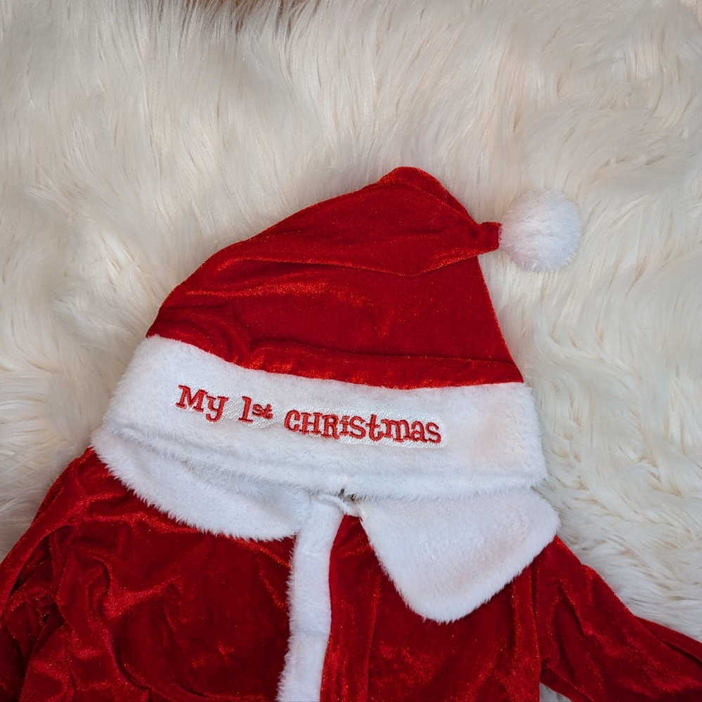 Baby’s 1st Christmas  for Baby Boy Size 0- 12 Month - Picture 2 of 7